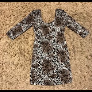 Akira Black label Leopard Bodycon Dress size S